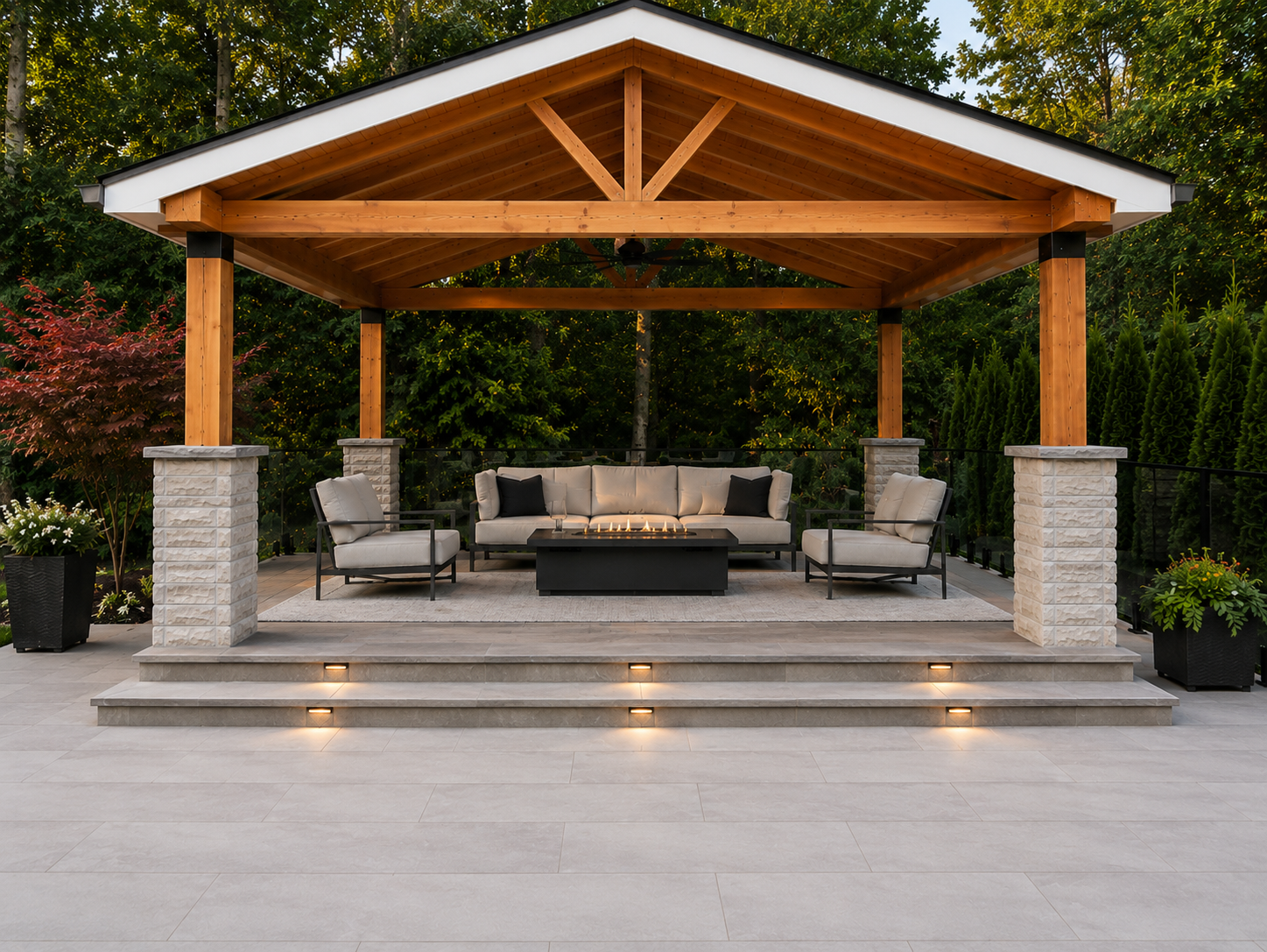 Cabanas/Pergolas project example